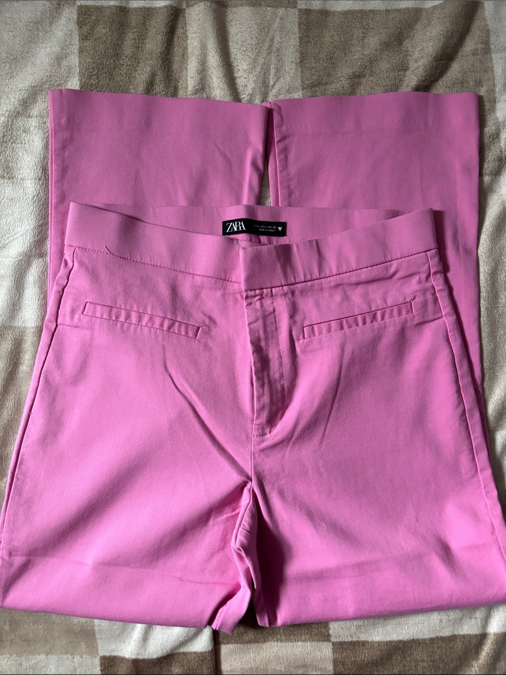 Zara Hot Pink Dress Pants